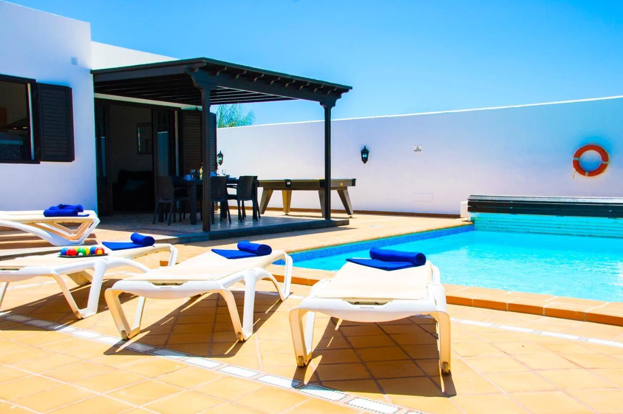 Villa Calamares With Heated Pool And Air Conditioning 普拉亚布兰卡 外观 照片