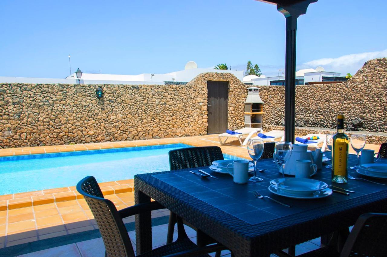 Villa Calamares With Heated Pool And Air Conditioning 普拉亚布兰卡 外观 照片